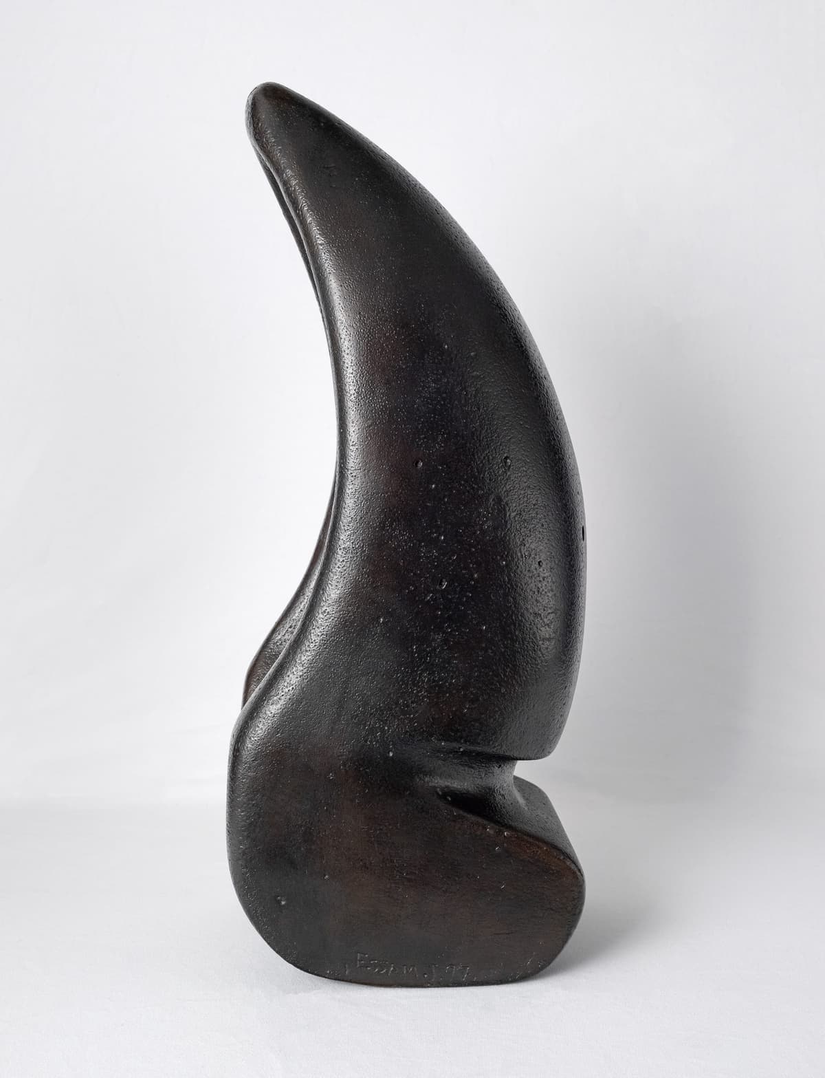 The Worshipper, bronze sculpture by Essam Jameel, 1997/2024